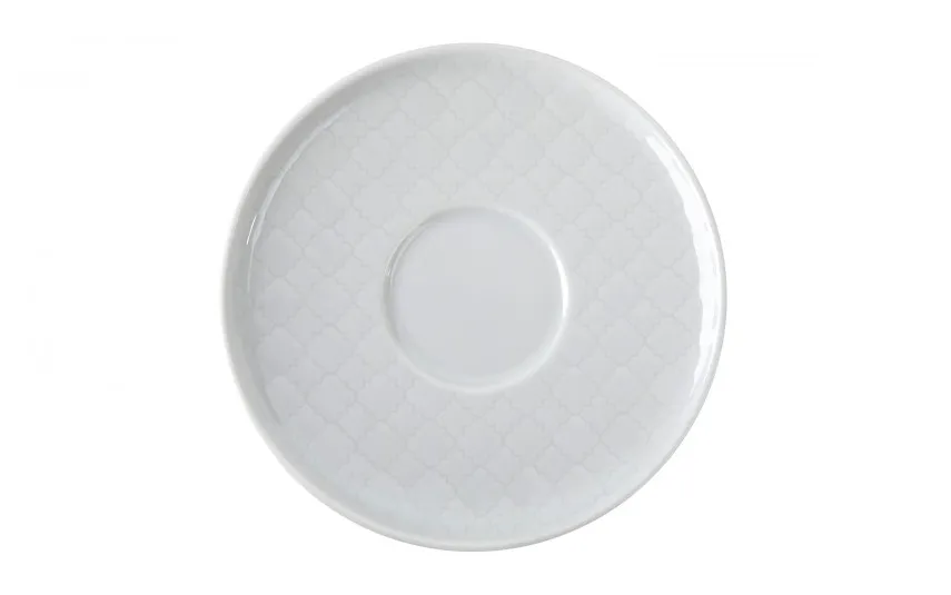 Lubiana Filiżanka porcelanowa 250 ml + spodek Marrakesz Biały Online