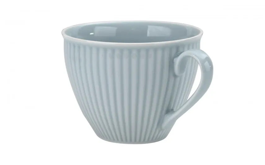 Cmielow Filiżanka porcelanowa 320 ml + spodek Dalia Niebieska Discount