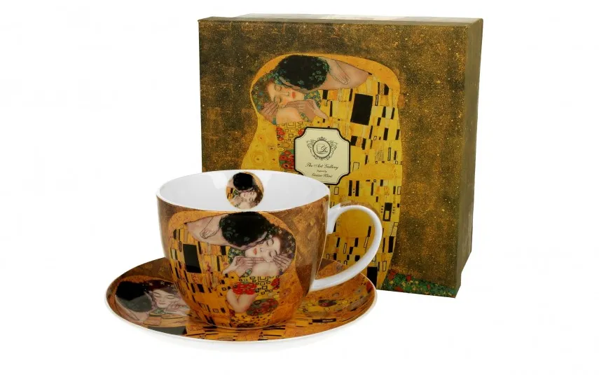 Duo Filiżanka porcelanowa 400 ml + spodek Parzenica Online
