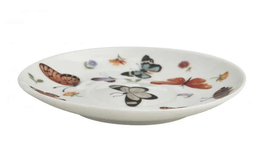 Duo Filiżanka porcelanowa 250 ml + spodek Butterflies Fashion