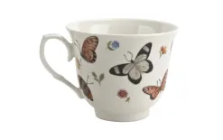 Duo Filiżanka porcelanowa 250 ml + spodek Butterflies Fashion