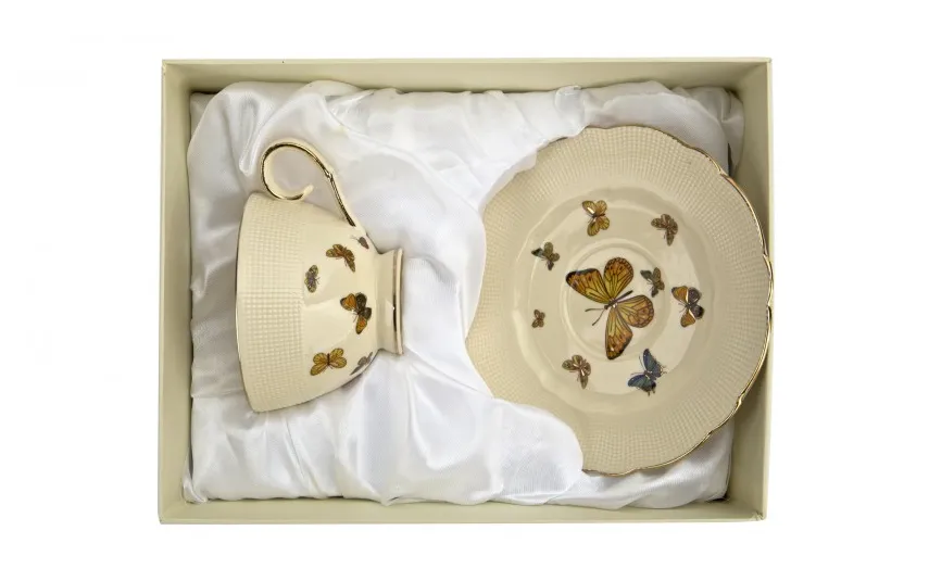 Duo Filiżanka porcelanowa 250 ml + spodek Sunflowers Sale