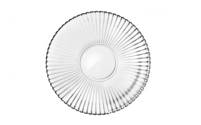 Altom Design Filiżanka szklana 250 ml + spodek Selena Hot