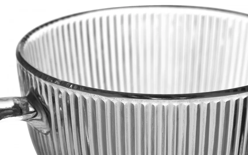 Altom Design Filiżanka szklana 430 ml na stopce Selena Hot