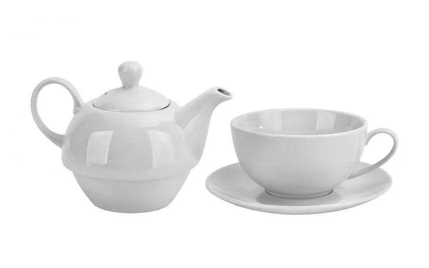 Inna Filiżanka z dzbankiem i zaparzaczem Tea for One Online