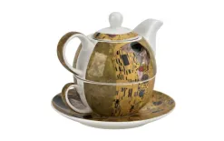 Duo Filiżanka z dzbankiem i zaparzaczem Tea for One The Kiss Classic Sale