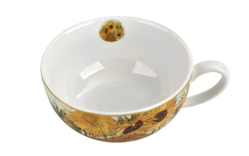Duo Filiżanka z dzbankiem i zaparzaczem Tea for One Sunflowers Sale
