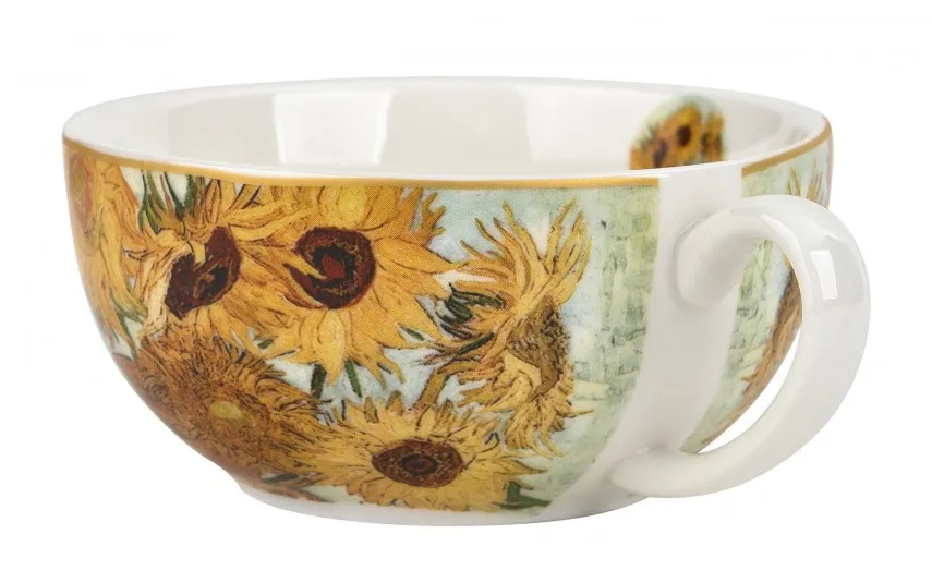 Duo Filiżanka z dzbankiem i zaparzaczem Tea for One Sunflowers Sale