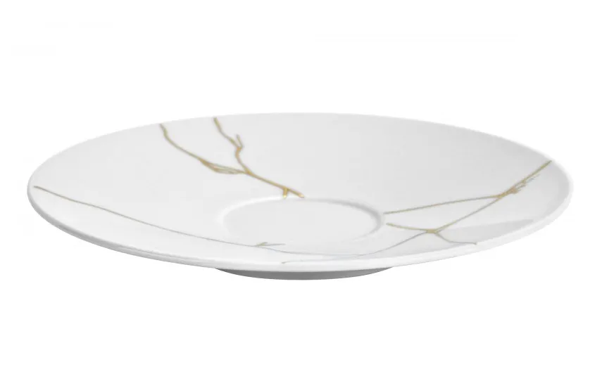 Karolina Filiżanka ze spodkiem 250ml Tektonika biała Sale
