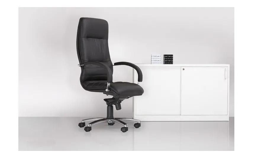 Nowy Styl Fotel biurowy LINEA steel 04 chrome Best
