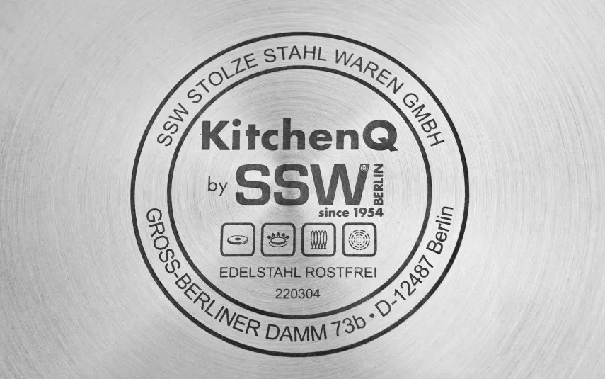 SSW Garnek z pokrywą 20 cm Comfort Kitchenq Hot