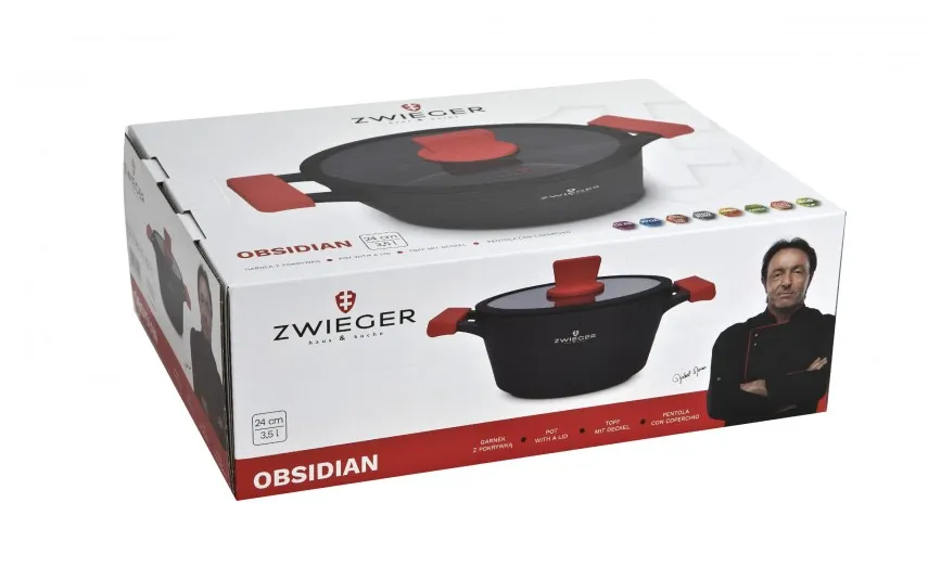 Zwieger Garnek z pokrywką 3,5 L Obsidian Hot