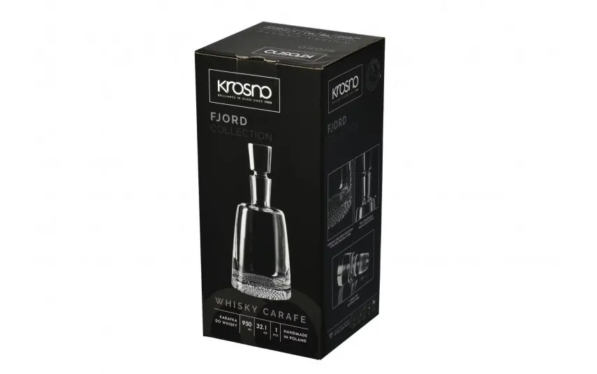 Krosno Karafka do whisky 950 ml Fjord Discount