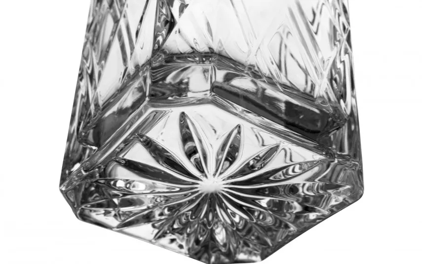 Bohemia Karafka kryształowa 25 cm Linie Fashion