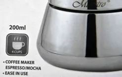 Maestro Kawiarka 200 ml ekspres do kawy MR-1660-4 Clearance
