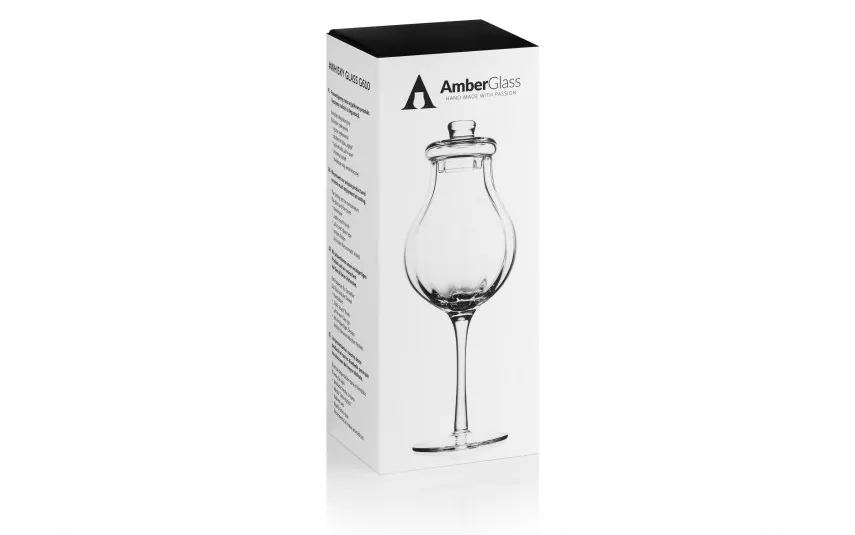 Amber Glass Factory Kieliszek do degustacji whisky 200 ml Amber G610 Best