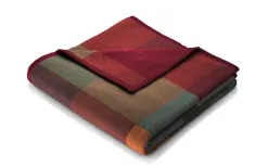 Biederlack Koc bawełniany 150x200 cm Colour Woven Hot