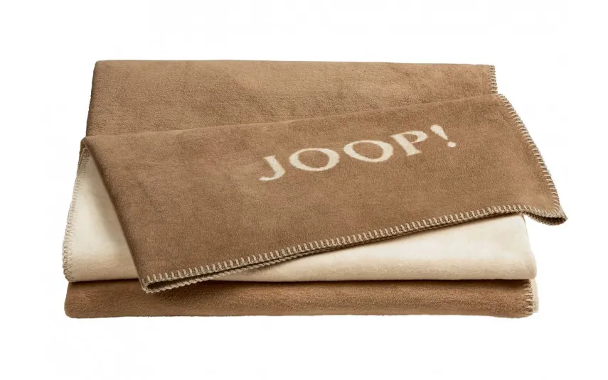 Joop Koc dwustronny 150x200 cm Uni Doubleface Cashew Macchiato 739384 Clearance