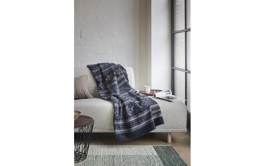 Ibena Koc 150x200 cm Skien IB1631-600 świąteczny Best