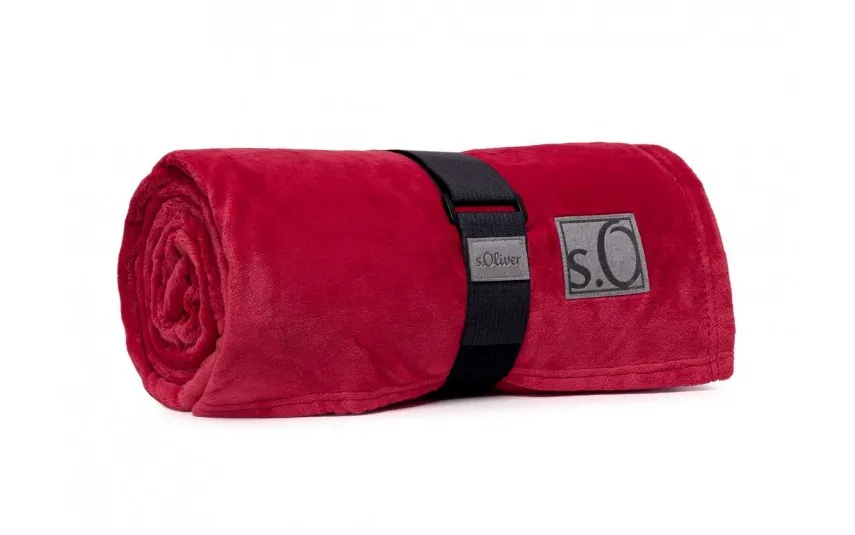 s. Oliver Koc 150x200 cm Kuschelsoft 3638-400 czerwony Best