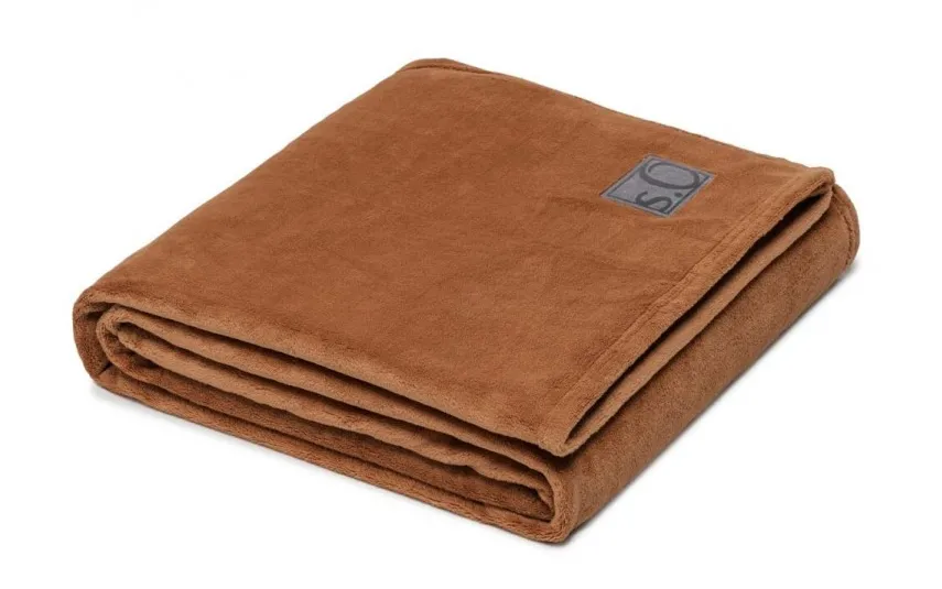 s. Oliver Koc 150x200 Kuschelsoft 3638-230 brązowy Hot