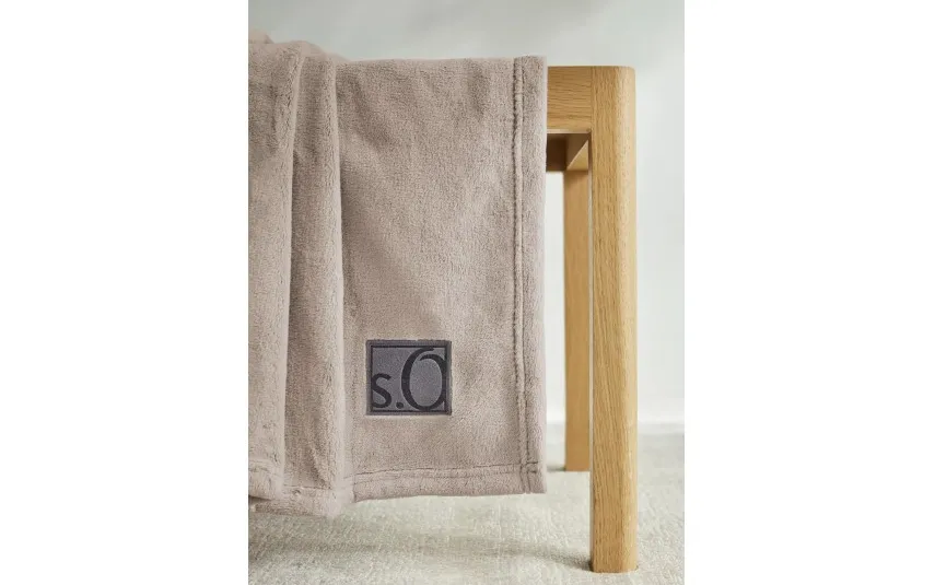 s. Oliver Koc 150x200 Kuschelsoft 3638-320 piaskowy Outlet