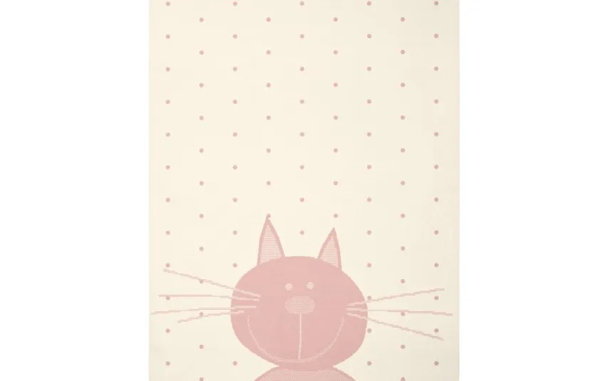 Biederlack Kocyk dziecięcy 75x100 cm Lovely & Sweet KITTY Outlet