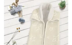 PielsaBABY Kocyk zapinany otulacz 80x90 cm Nana Baby EST szary 6379/91 Outlet