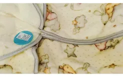PielsaBABY Kocyk zapinany otulacz 80x90 cm Nana Baby EST szary 6379/91 Outlet