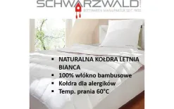 Vossen Kołdra letnia 155x200 cm Bianca Light bambusowa Fashion