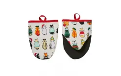 Ulster Weavers Komplet 2 łapek kuchennych Xmas Cats in Waiting 7CCAW022 Fashion