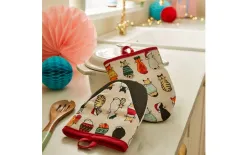 Ulster Weavers Komplet 2 łapek kuchennych Xmas Cats in Waiting 7CCAW022 Fashion