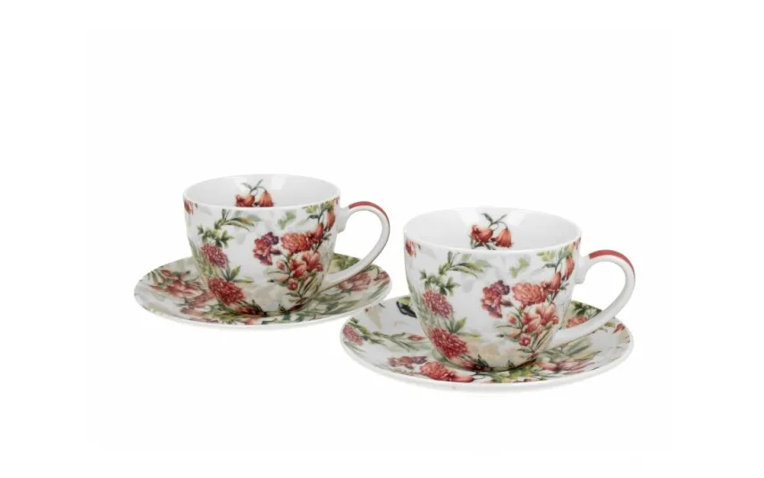 Duo Komplet 2 filiżanek 250 ml + spodki Lucia Best
