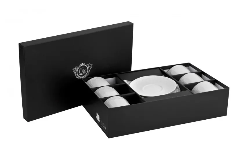 Duo Komplet 6 filiżanek 260 ml + spodki Twilight New