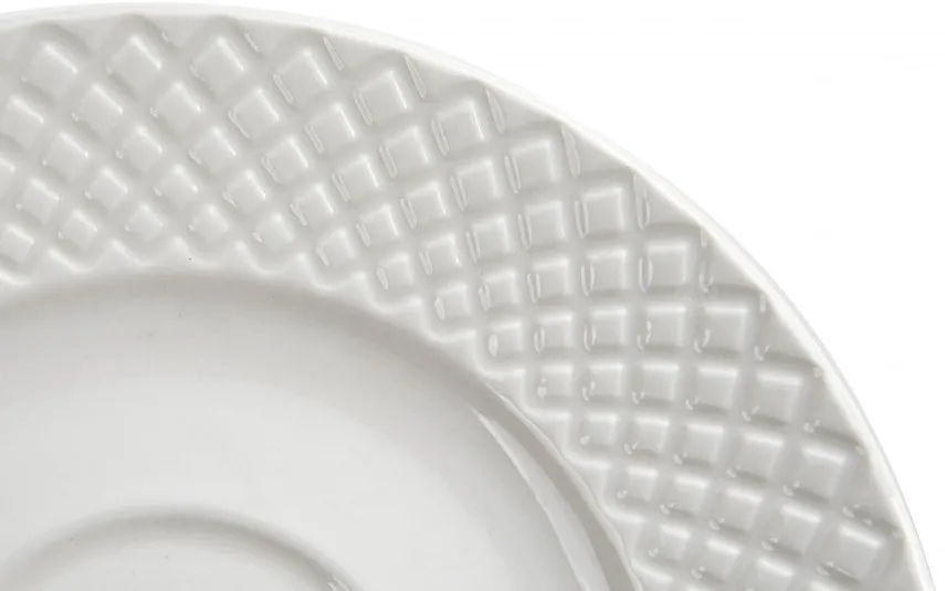 Veroni Komplet 2 filiżanek 250 ml + spodki Mediolan Outlet