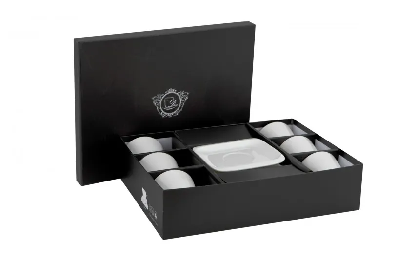 Duo Komplet 6 filiżanek 210 ml + spodki Alice New