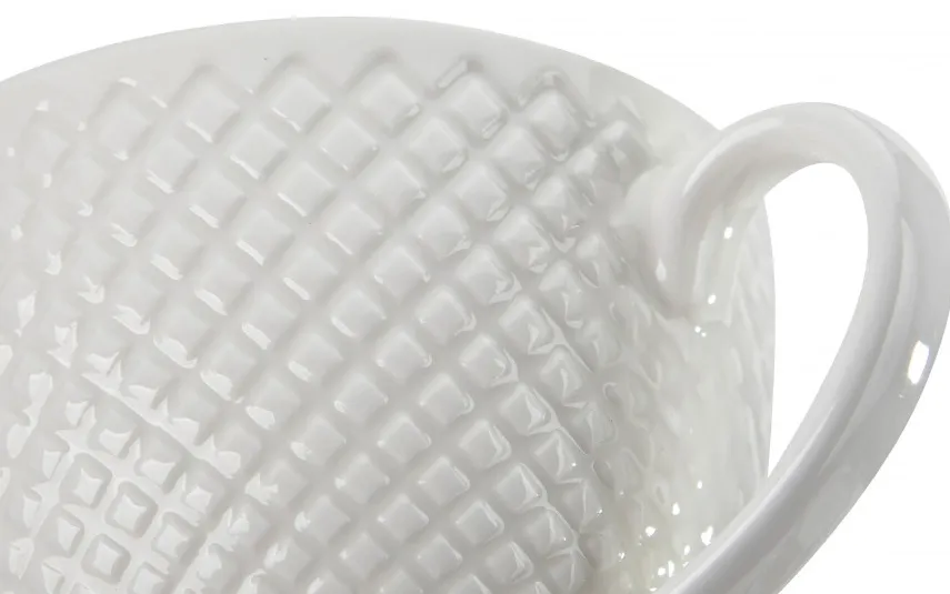 Veroni Komplet 2 filiżanek 250 ml + spodki Mediolan Outlet