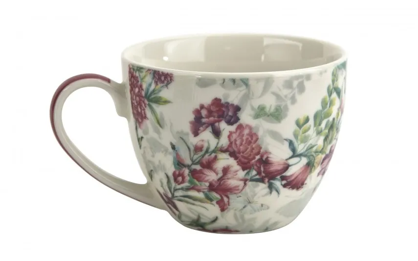 Duo Komplet 2 filiżanek 230 ml + spodki Koci Świat Łąka Outlet