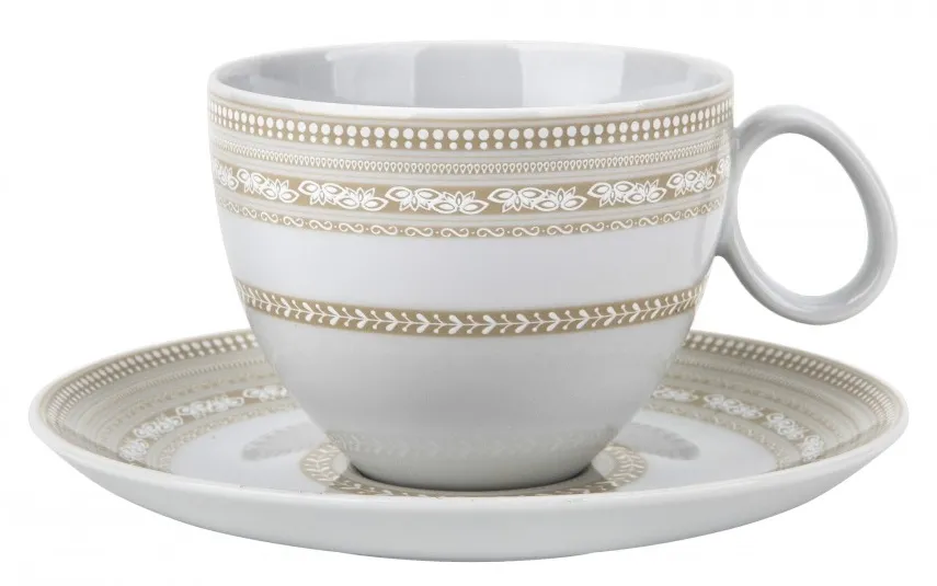Cmielow Komplet 6 filiżanek 200 ml ze spodkiem Macchiato Online