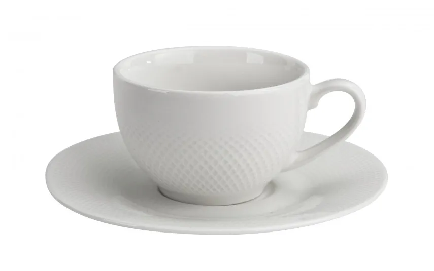 Duo Komplet 2 filiżanek do espresso 50 ml + spodki Diamond Online