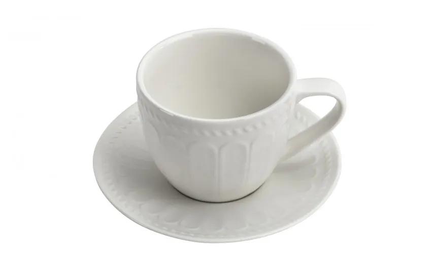 Duo Komplet 2 filiżanek do espresso 115 ml + spodki Twilight Online