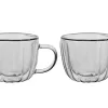 Vialli Design Komplet 2 filiżanek termicznych 250 ml Tulip z podwójną ścianką Online