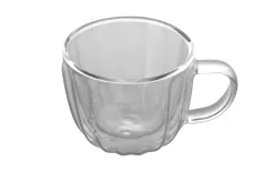 Vialli Design Komplet 2 filiżanek termicznych 250 ml Tulip z podwójną ścianką Online