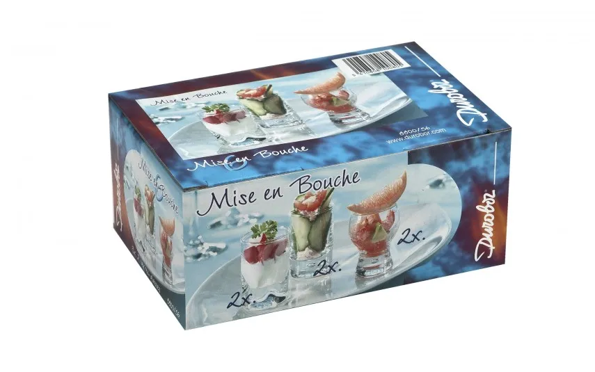 Durobor Komplet 6 kieliszków 50 ml Mise en Bouche MIX Outlet