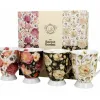 Duo Komplet 4 kubków 300 ml Royal Flower Mix Outlet