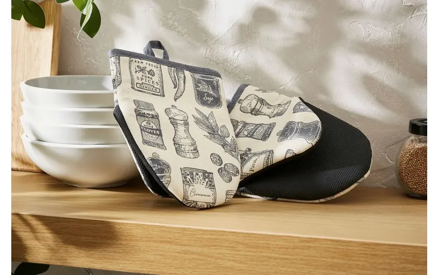 Ulster Weavers Komplet 2 rękawic kuchennych Herbs & Spices 7HBSP022 Clearance