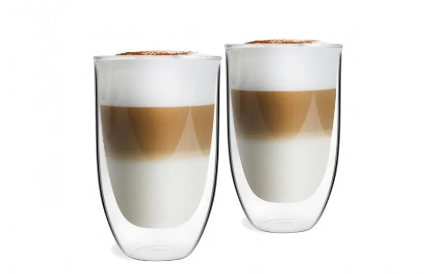 Vialli Design Komplet 2 szklanek do kawy 350ml Amo Discount