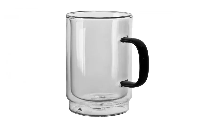 Vialli Design Komplet 2 szklanek termicznych 350 ml z podwójną ścianką Carbon Online