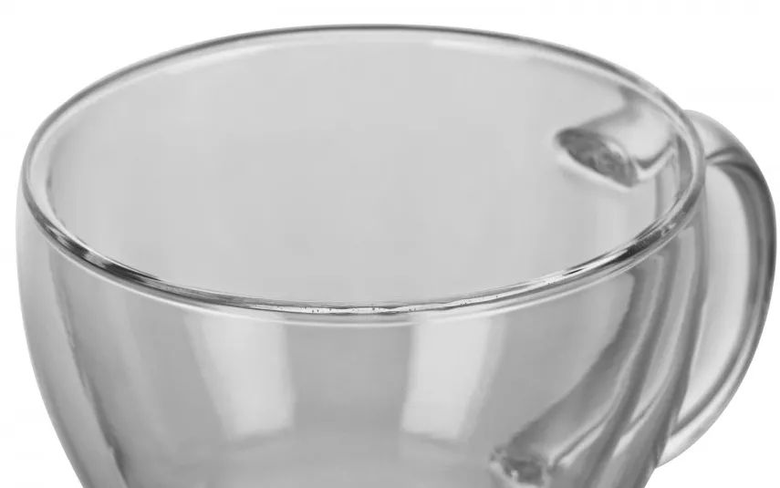 Witek Home Komplet 2 szklanek termicznych 300 ml z podwójną ścianką Diamante Hot