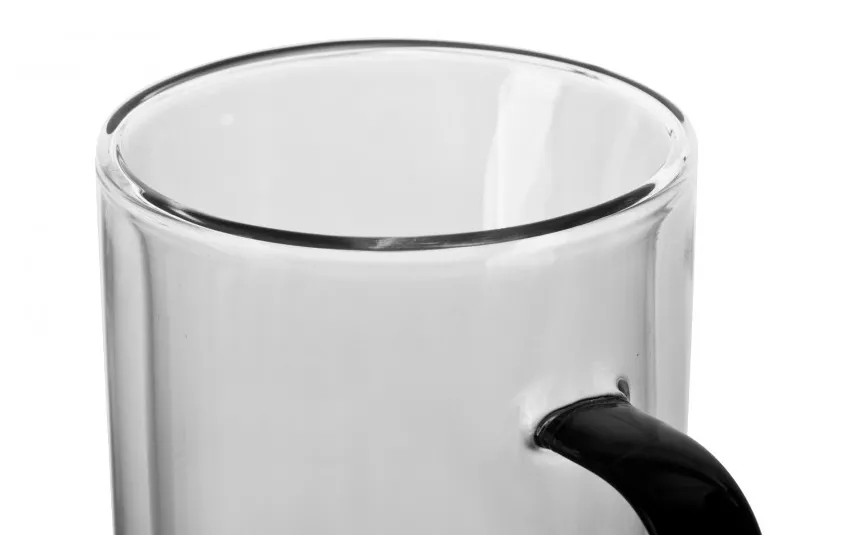 Ambition Komplet 2 Szklanek Termicznych 400 ml z podwójną ścianką Mia 96884 Hot